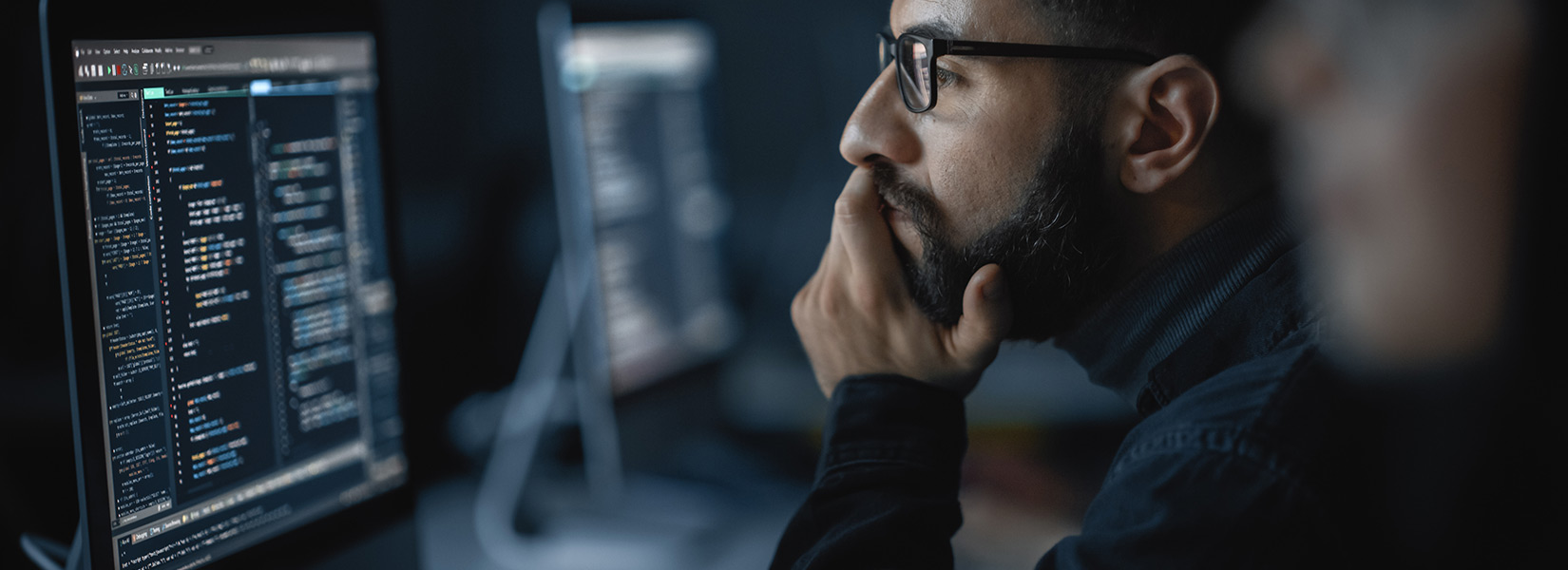A SONIFI tech specialist monitors a hotel's equipment health
